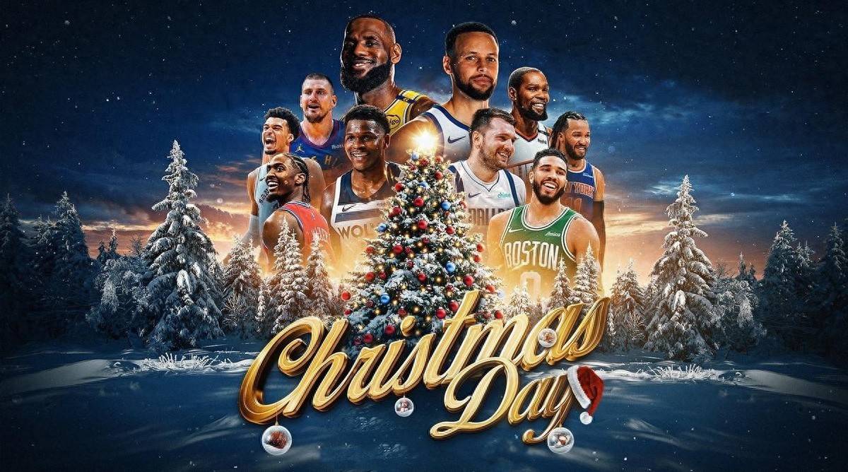 流量大战!NBA公布圣诞大战赛程,东部仅一场,西部看点十足!