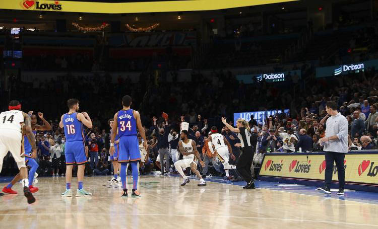 NBA历史上5次超远绝杀!最远186米神仙球震撼登场