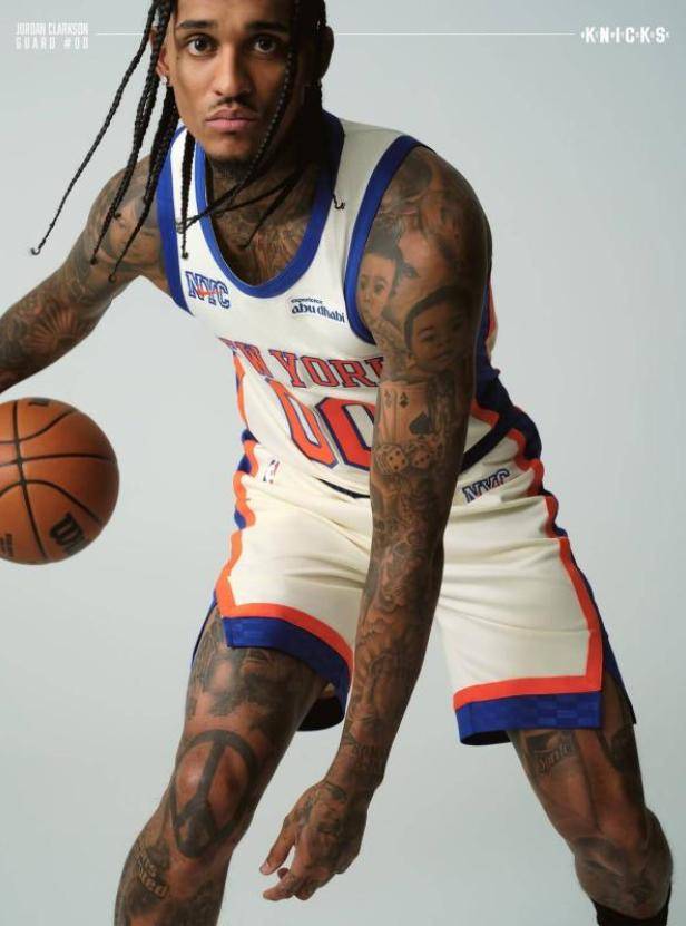 纽约尼克斯队发布2025/26赛季城市版球衣