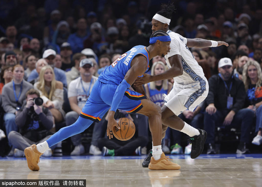 谢伊-吉尔杰斯-亚历山大关键助攻引爆比赛，雷霆力克灰熊